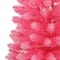 4ft. Pre-Lit Pink Artificial Tree in Burlap Sac, Clear Lights